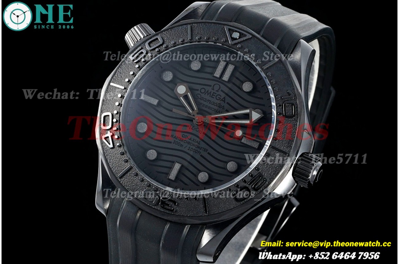 Seamaster 300m 43.5mm Ceramic/RU Black Dial S+F A8806