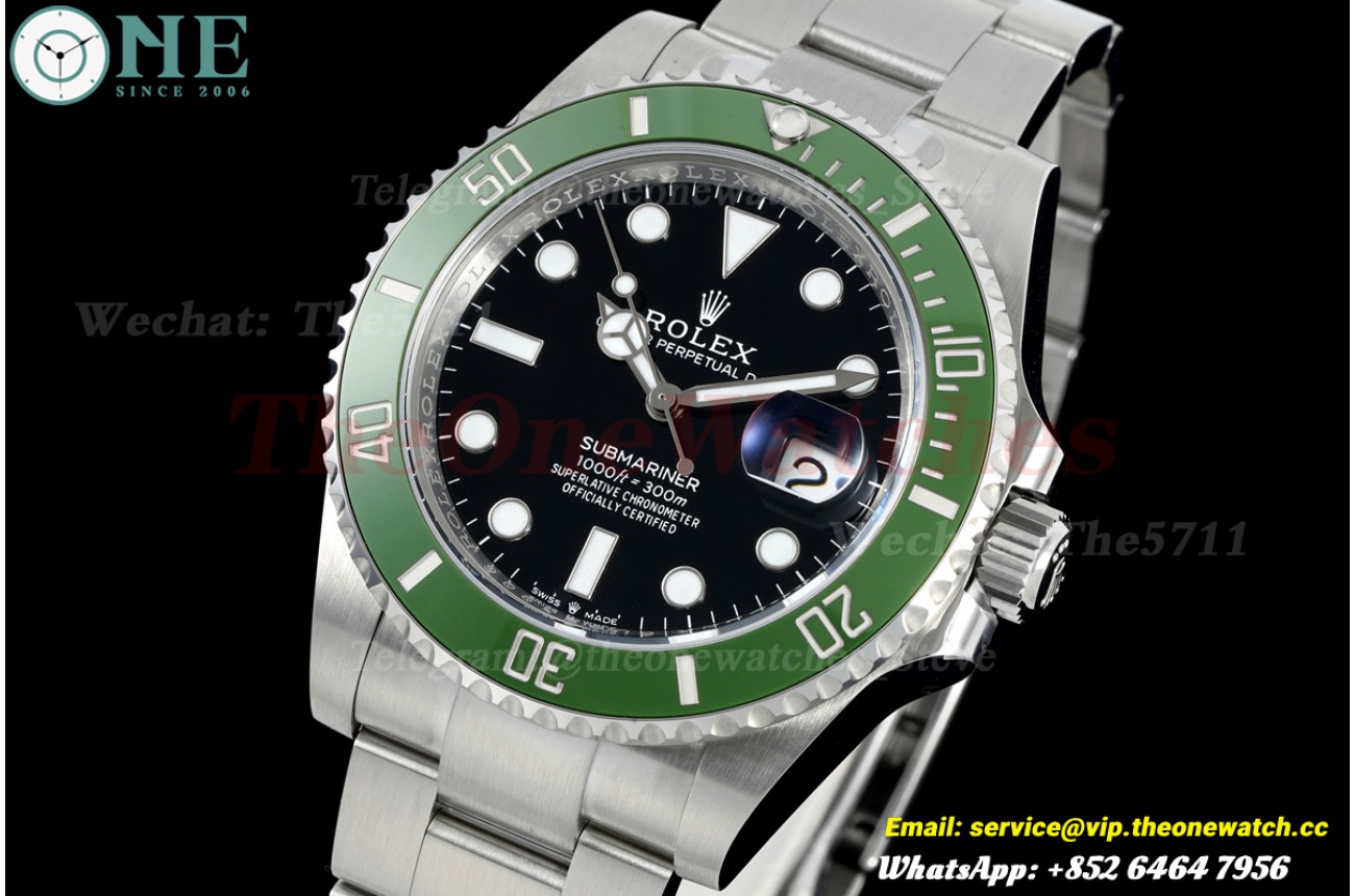 Submariner 126610LV Starbucks 41mm SS/SS Black Dial Clean Plus DD3235 (MK2)