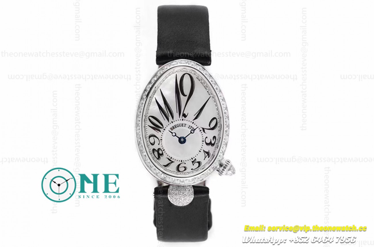 Breguet -  Reine de Naples 8928 SS/LE MOP Wht/Num ZF Jap 6T51