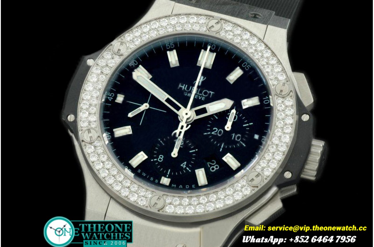 Hublot - Big Bang Evolution SS/Diam/LE Blk A-7750 28800 bph