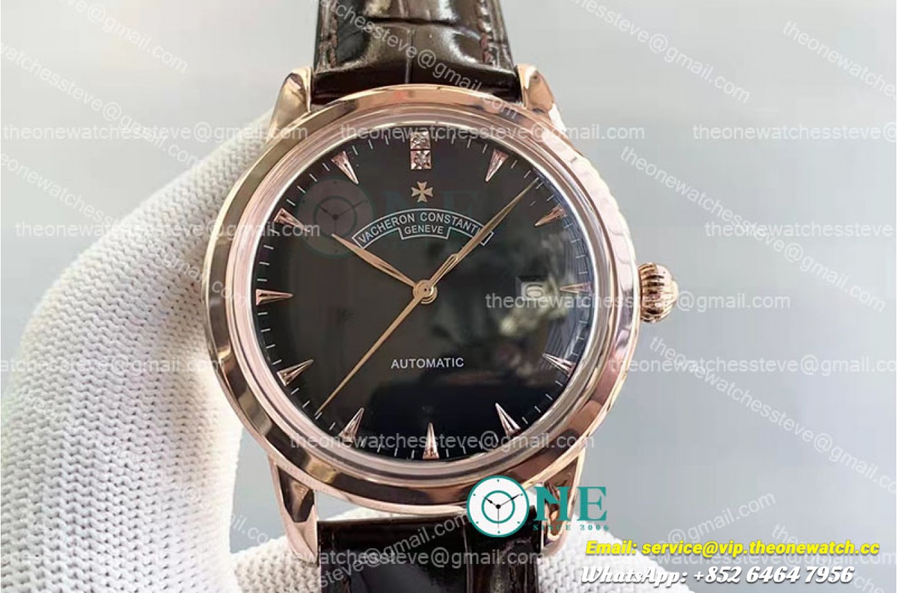 Vacheron Constantin - Patrimony RG/LE Black/Stk TWF MY9015