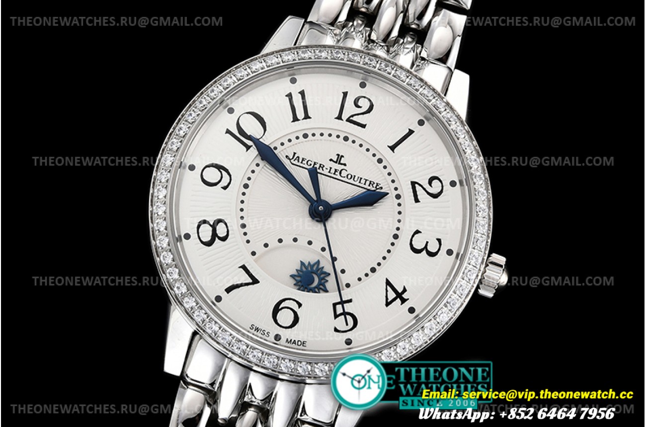Jaeger Lecoultre - Master Ultra Thin Moon 33mm Diam SS/SS Wht ZF MY9015