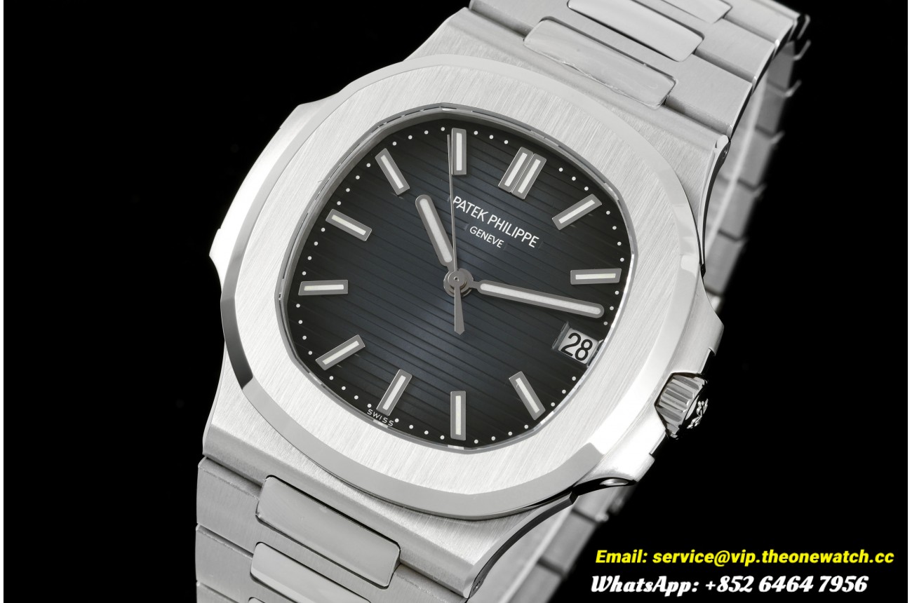 Nautilus 5711 40mm SS/SS Blue Dial VF DD324 Super Clone
