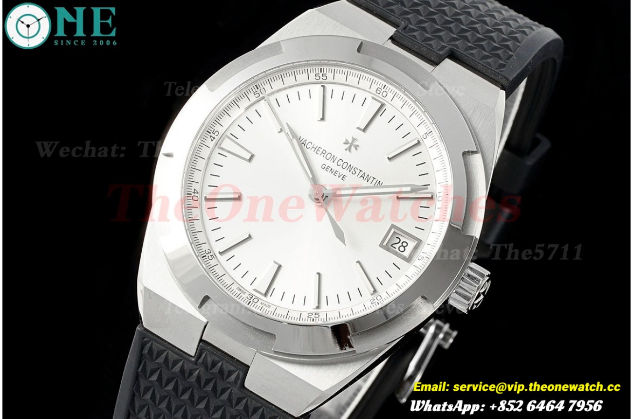 Overseas 4500V 41mm SS/RU White Dial MKS A5100