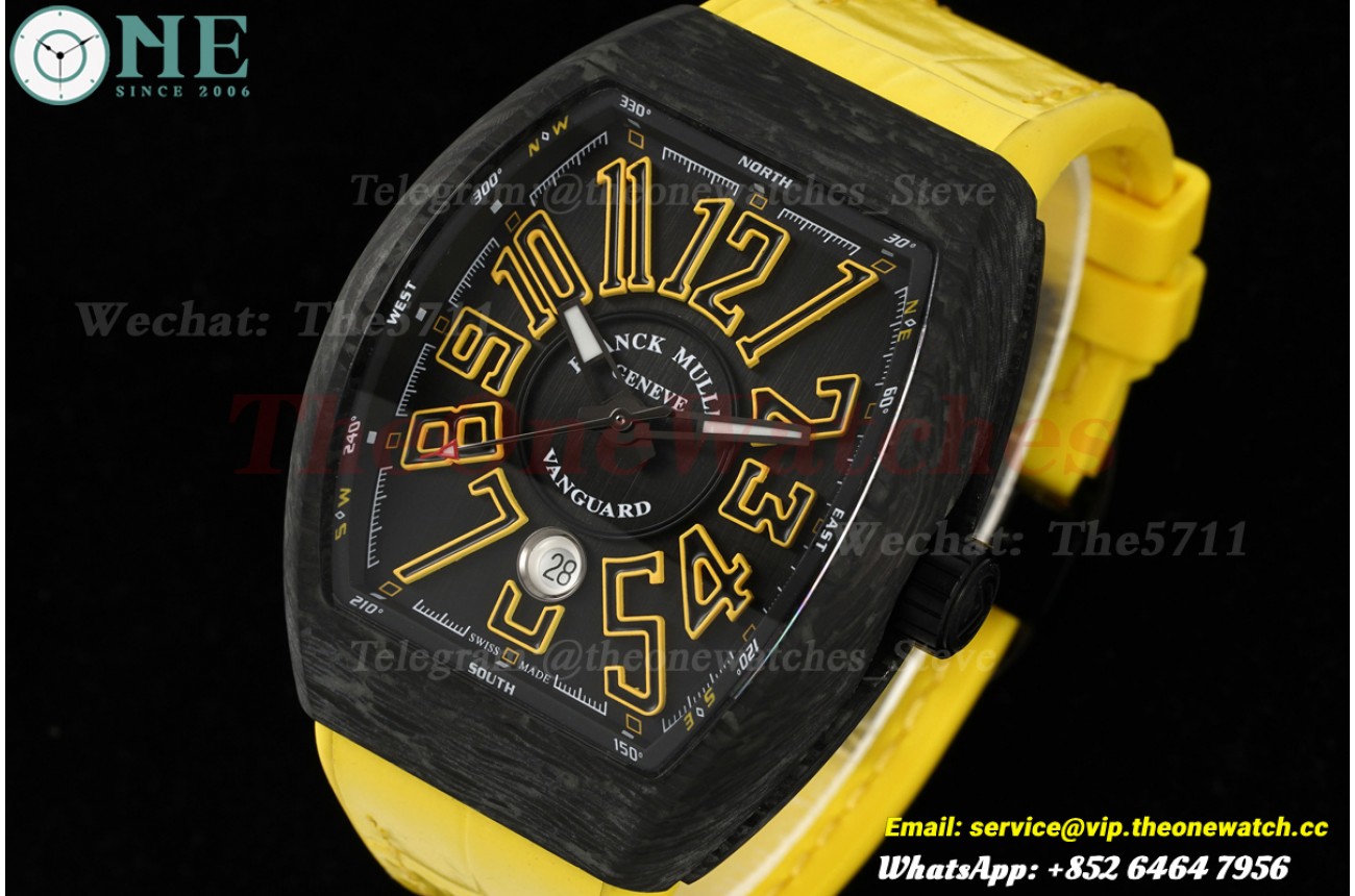 Vanguard V45 45mm CAR/RU Black/Yellow Num ABF A2824