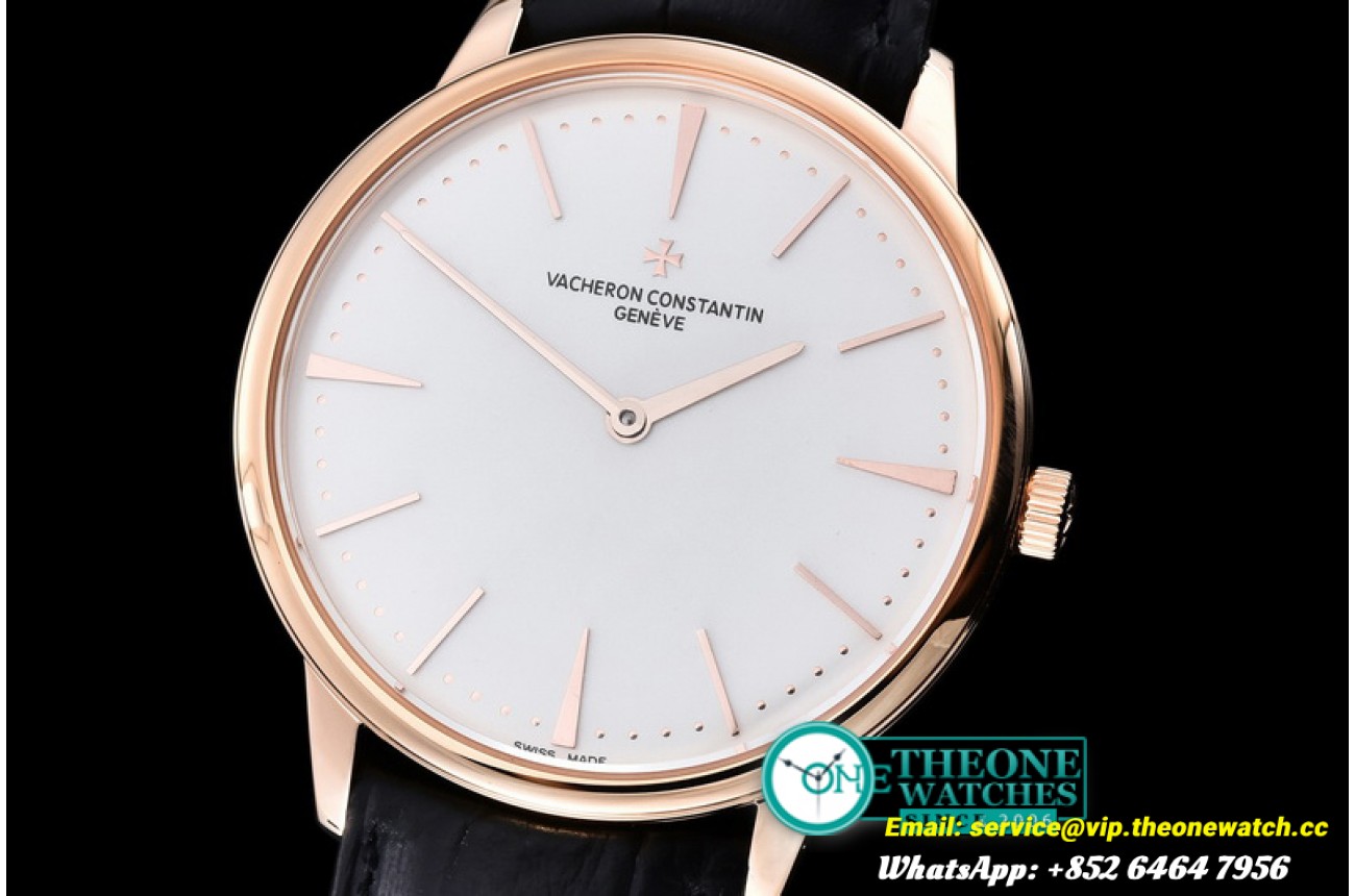 Vacheron Constantin - Patrimony RG/LE White - Swiss 7045 Manual H/W