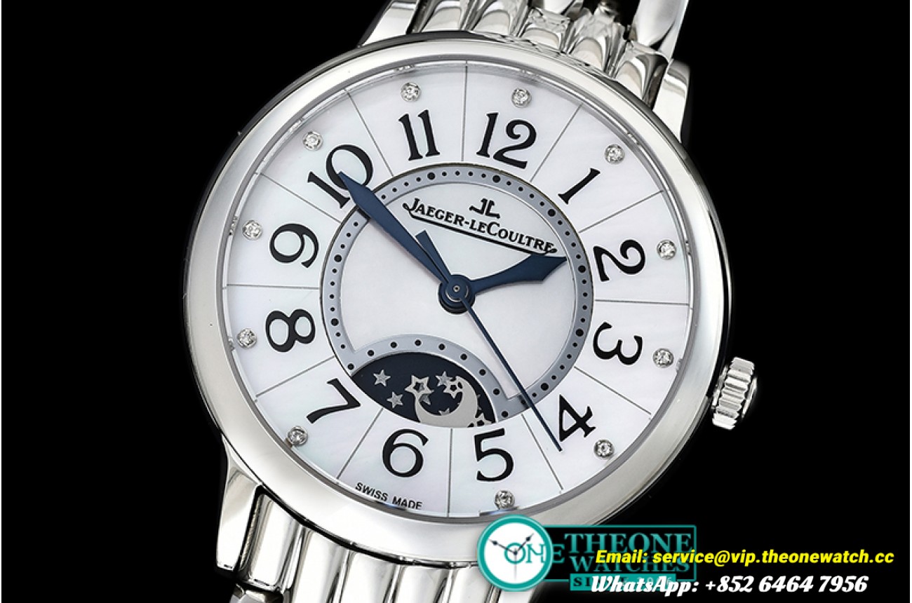Jaeger LeCoultre - Rendez-Vous Day/Night SS/SS White MOP MY9015 Mod