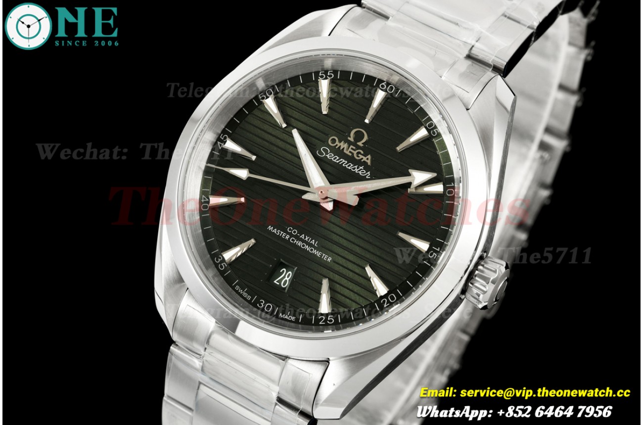 Aqua Terra 38mm SS/SS Green Dial VSF VS8800