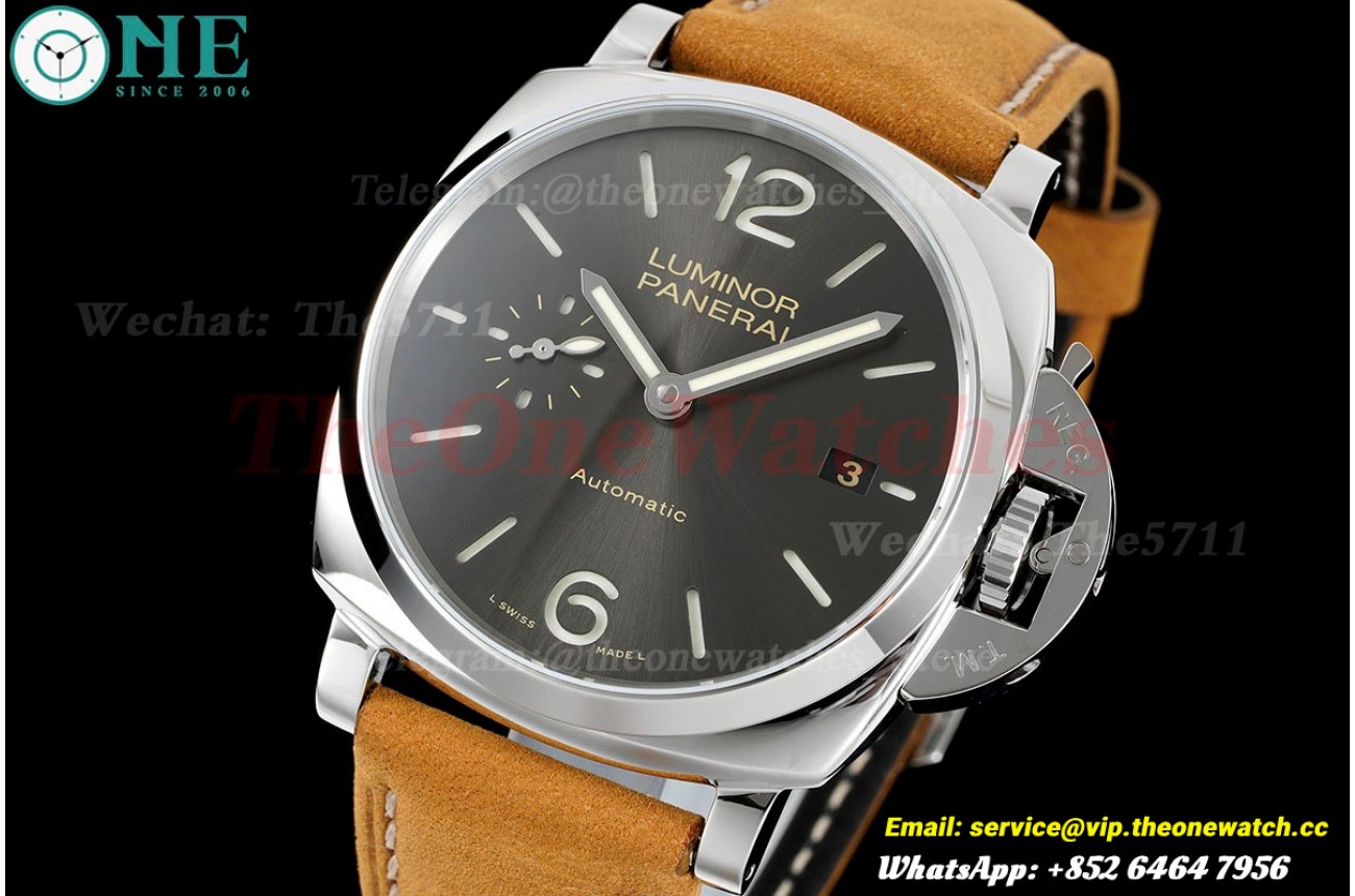 Luminor Due PAM904 42mm Date SS/LE Grey VSF Asia XXXIV