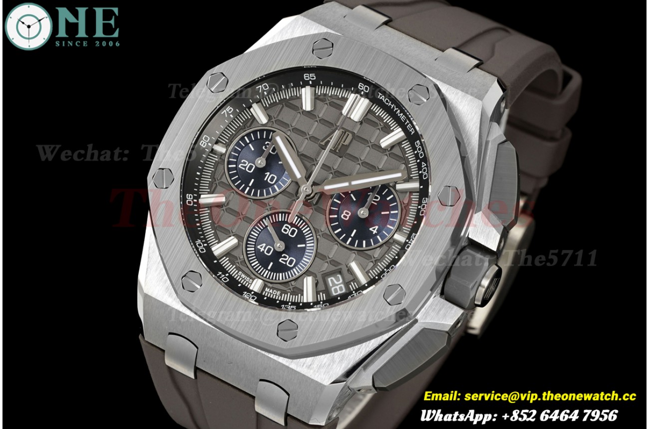 Royal Oak Offshore 26420 43mm Ti/RU Grey/Stk DDF DD4401 Super Clone