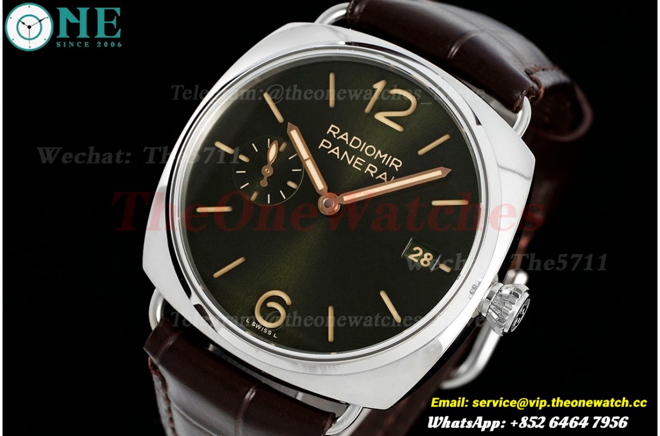 Radiomir PAM1386 40mm SS/LE Green Dial VSF P900