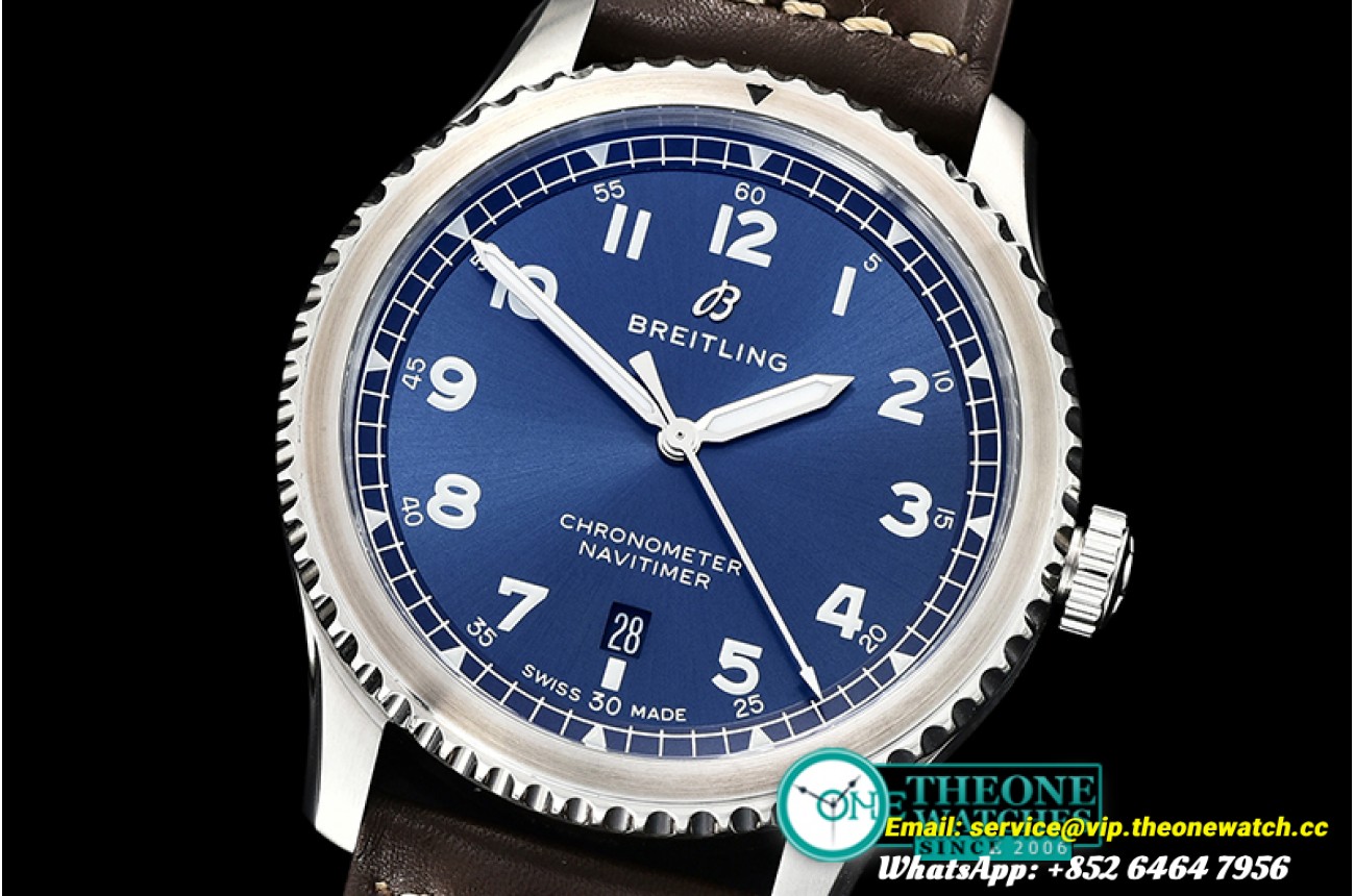 Breitling - Navitimer 8 Automatic 41 A17314 SS/LE Blue ZF A2824