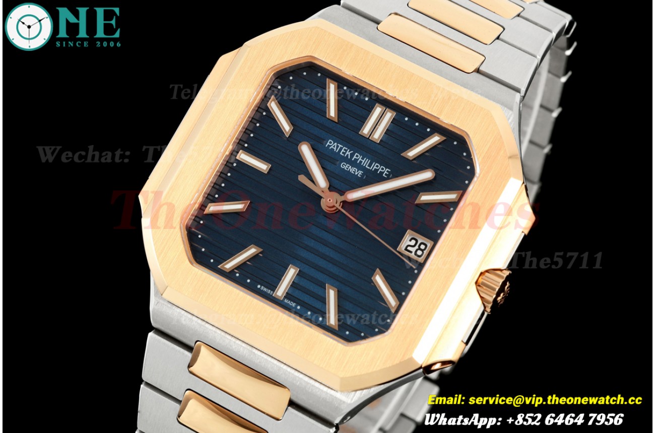 Cubitus 5821 45mm RG/SS Blue Dial APWF DD330 Super Clone