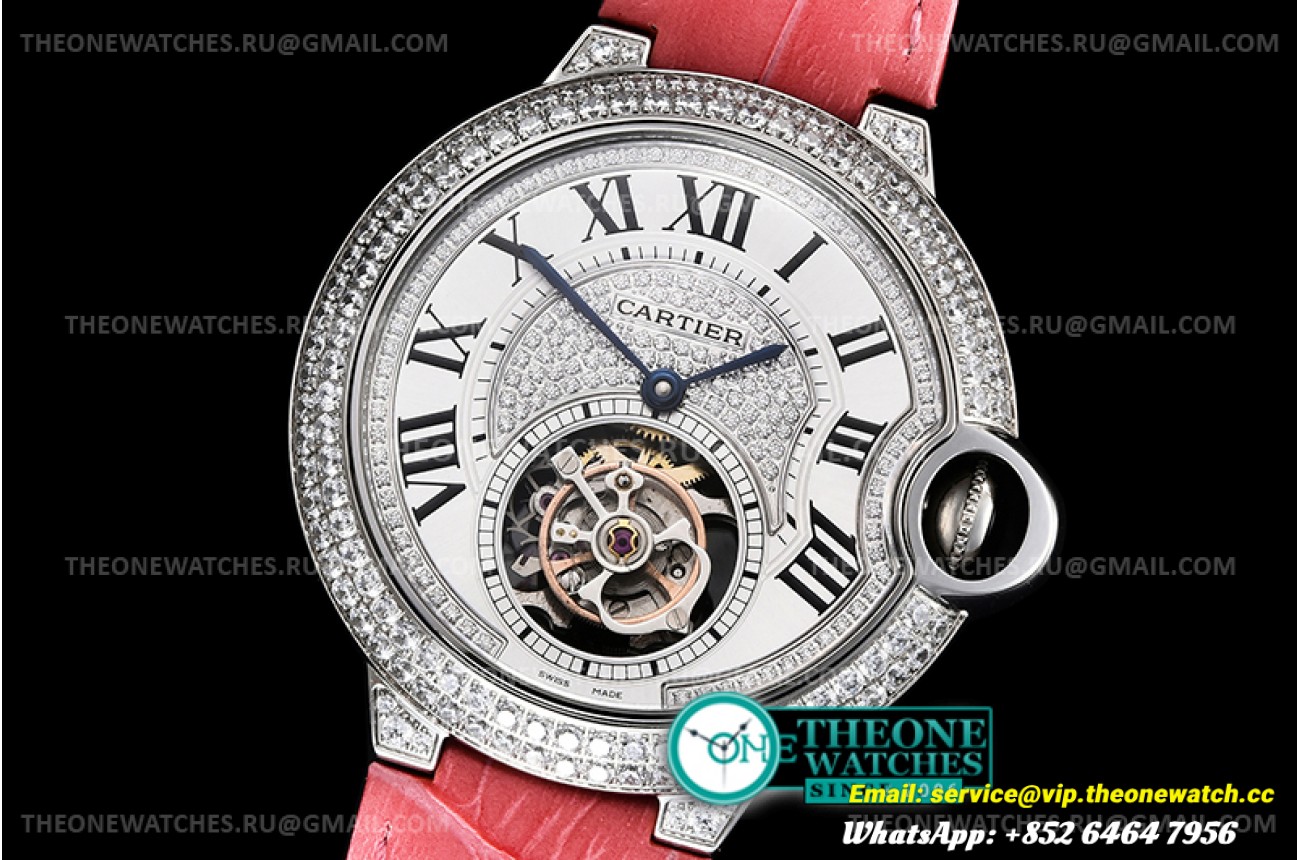 Cartier - Ballon Bleu Tourb Diam SS/LE Diam BBR Asia Tourb