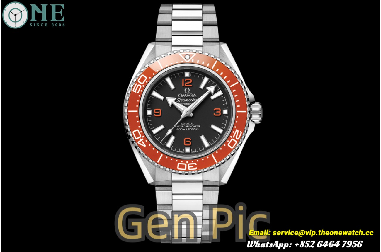Planet Ocean 600m 42mm SS/SS Orange Bezel VSF A8912 Super Clone