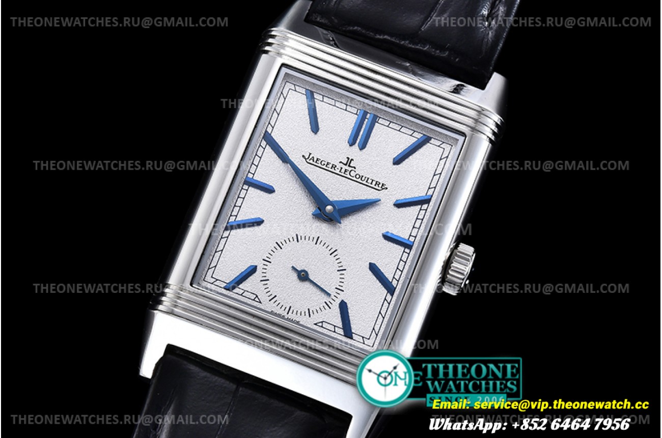Jaeger Lecoultre - Reverso Tribute Small Seconds SS/LE Silv Wht MGF A854A