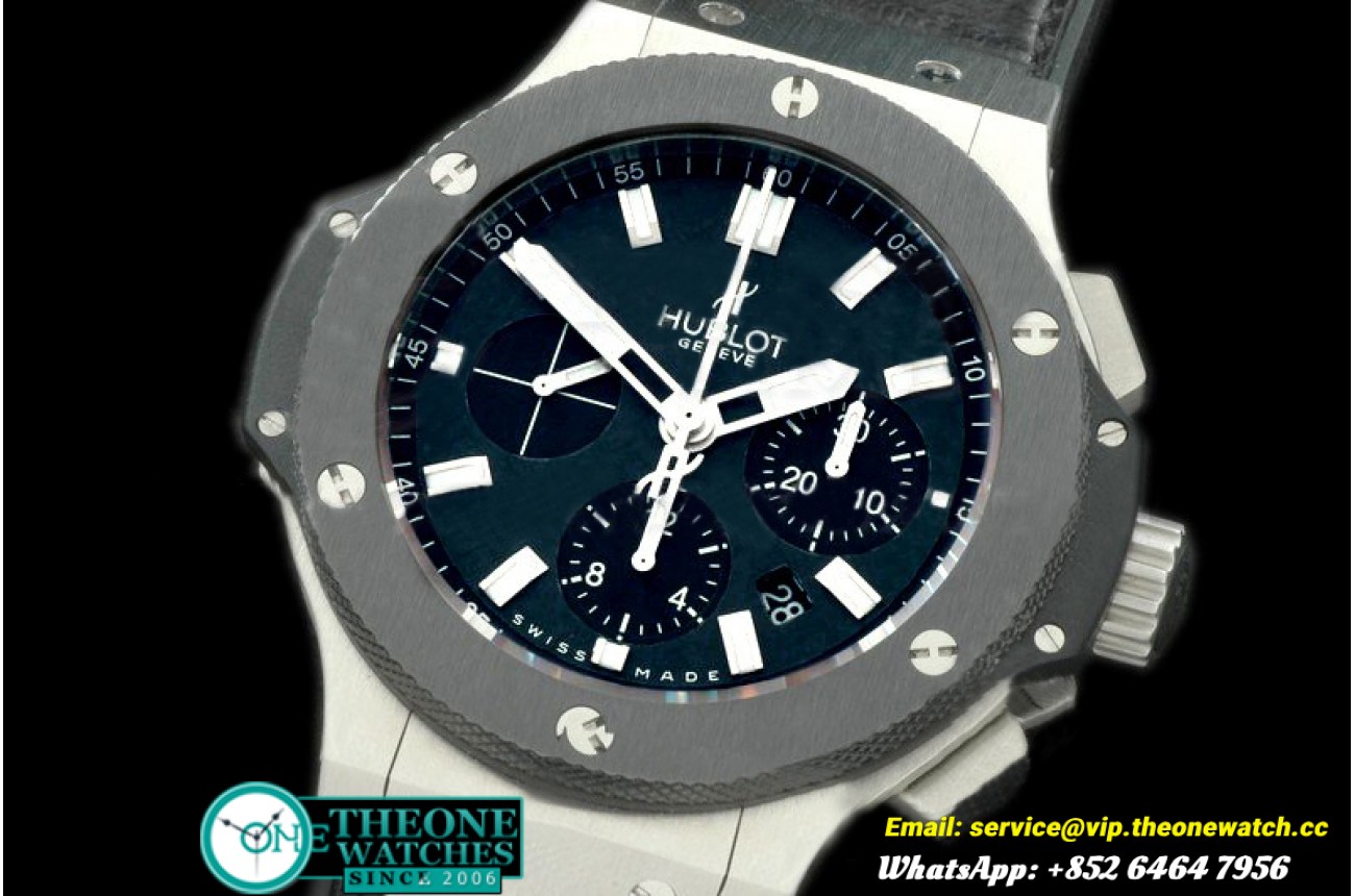 Hublot - Hublot Big Bang Evolution SS/CER/LE Black - Asia 7750