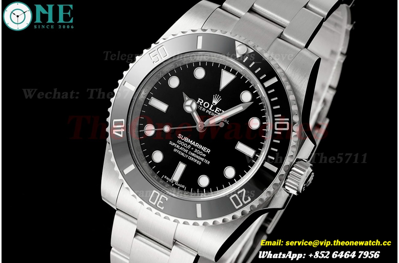 Submariner 114060 40mm SS/SS Black Dial ARF VR3130