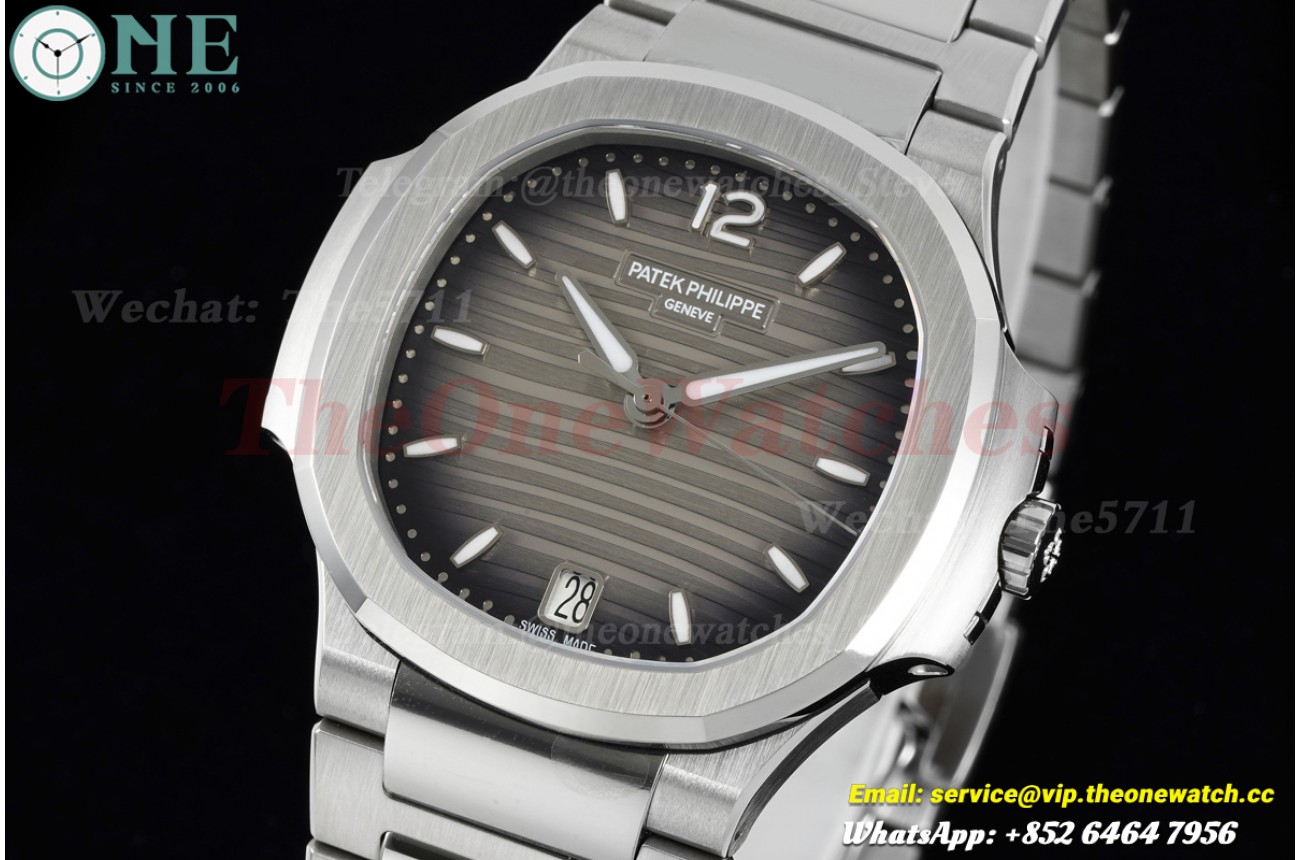 Nautilus 7118 35mm SS/SS Grey Dial DDF DD324 Super Clone