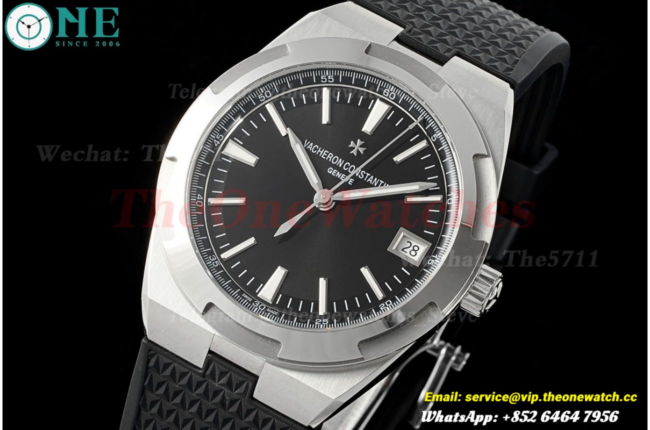 Overseas 4500V 41mm SS/RU Blcak Dial MKS A5100