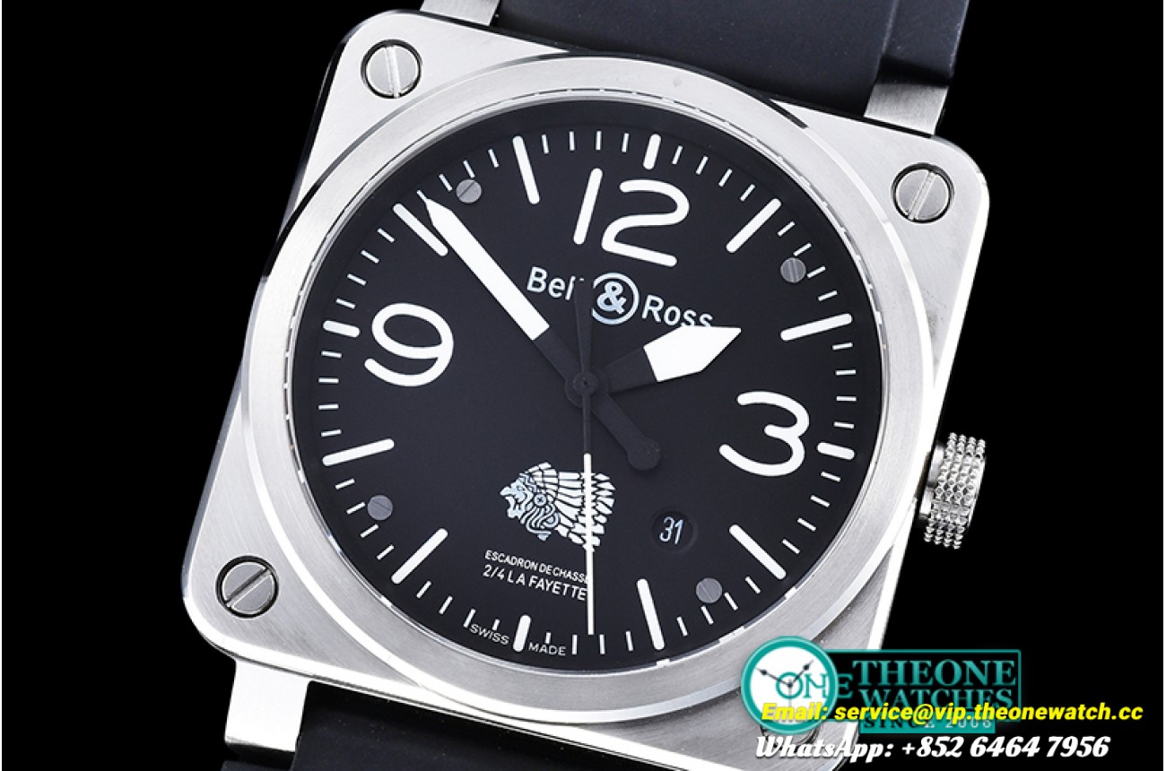 Bell & Ross - BR03-92 Esdacron Ed. SS/RU Black Miyota 9015