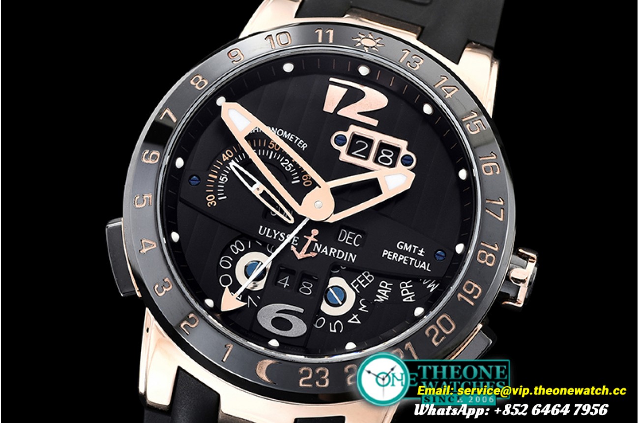 Ulysse Nardin - Executive Toro 326-03 Automatic RG/RU Black Asia 23J