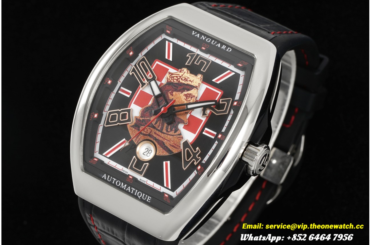 Vanguard V45 Zvonimir 45mm SS/RU Black Dial ABF A2824