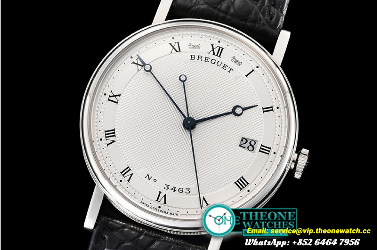 Breguet - Classique Ref.3463 SS/LE White/Rmn MKF V2 MY9015 Mod