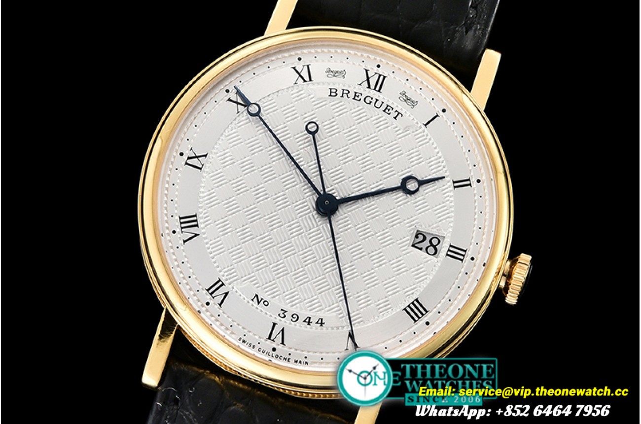 Breguet - Classique Ref.3944 YG/LE White/Rmn MKF V2 MY9015 Mod
