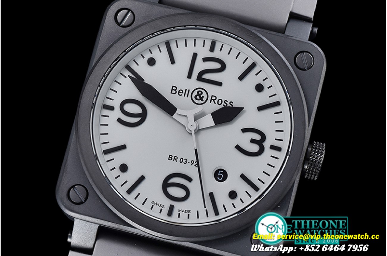 Bell & Ross - BR03-92 PVD/RU Grey Miyota 9015