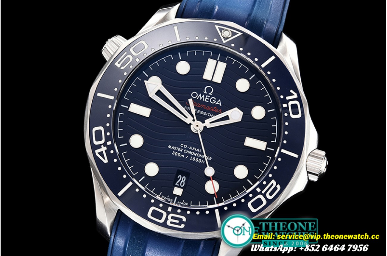 Omega - Seamaster 300m 2018 SS/RU Blue OMF Asia 8800