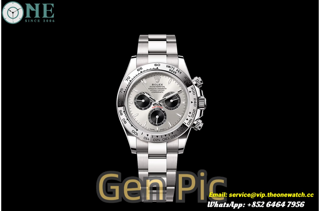 Daytona 126509 40mm SS/SS Silver/Stk RGF DD4131(Gain Weight Approx.225g)