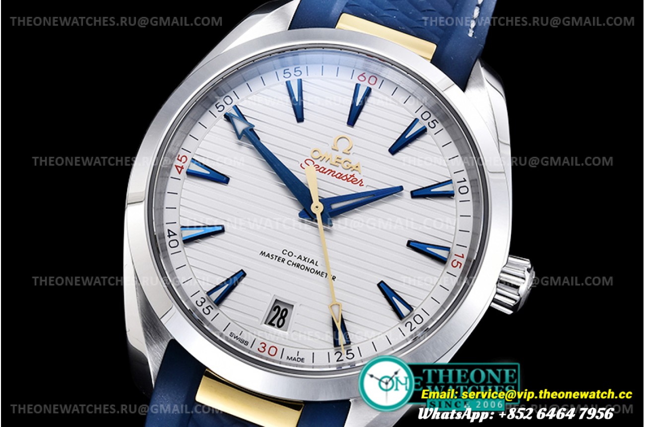 Aqua Terra 150m 'Ryder Cup' SS/RU White Dial VSF A8900