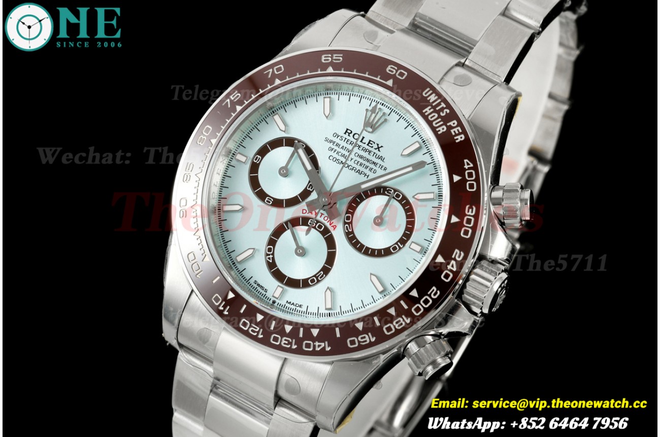Daytona 126506 40mm SS/SS Ice Blue/Stk VSF V3 DD4131v2 (Weighted Approx.176g)