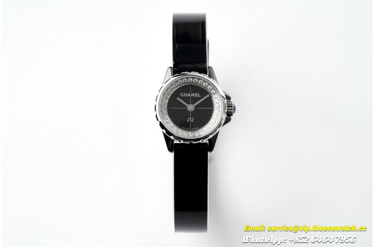 J12 XS 19mm SS Cer/LE Black Dial BVF Quartz