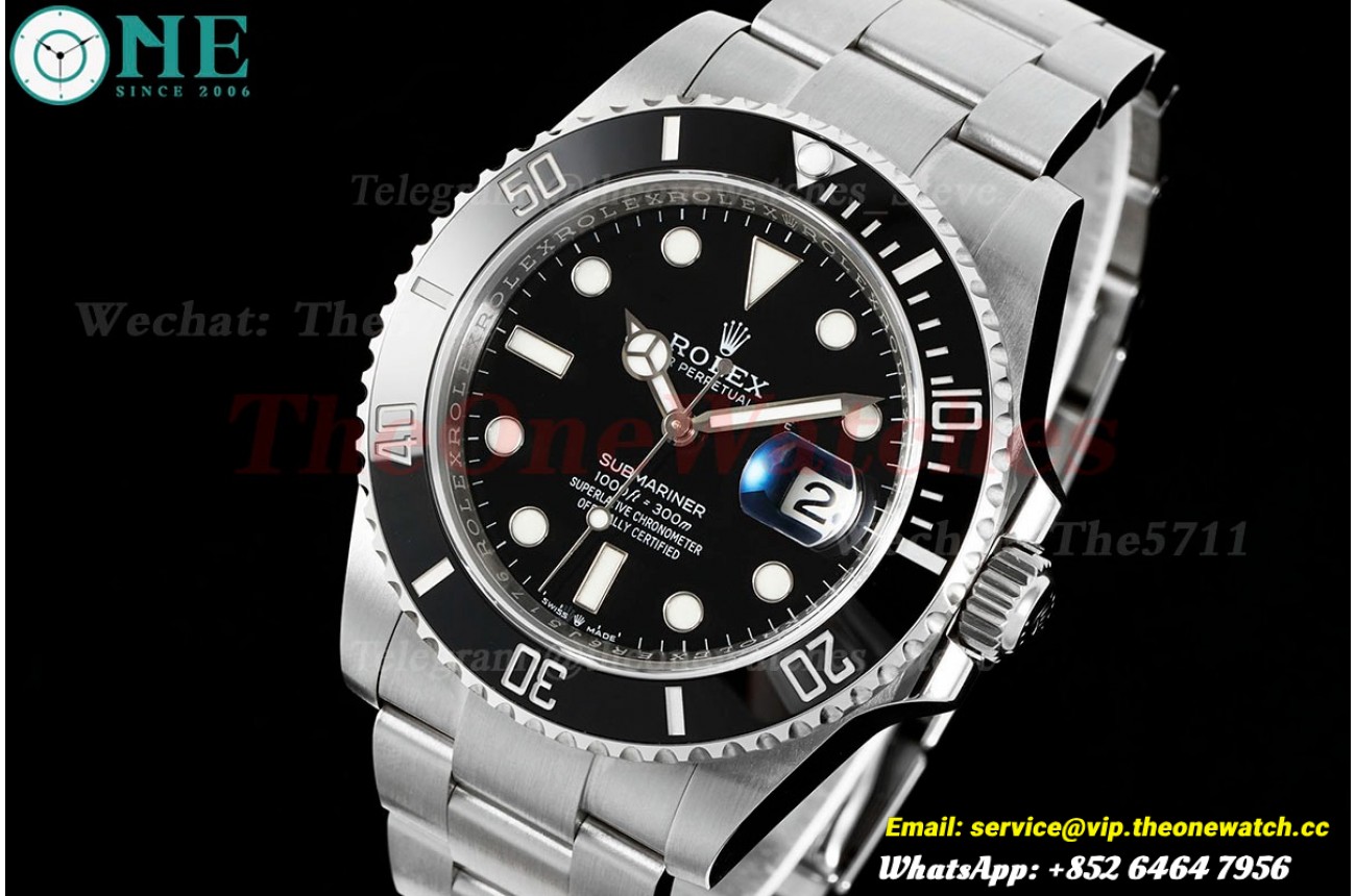 Submariner 126610LN 41mm SS/SS Black Dial EWEF A3235