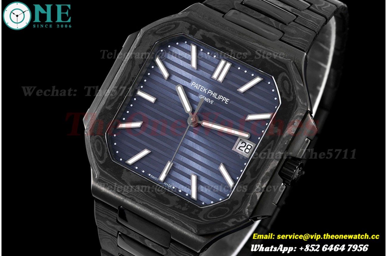 Nautilus 7128 40mm Car/Car Blue Textured Dial DIWF 324SC