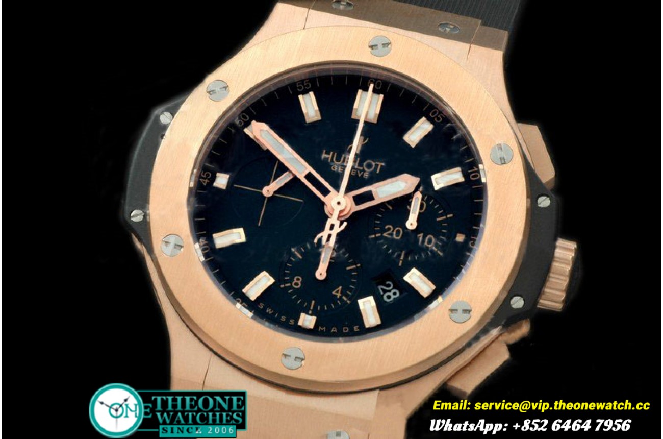 Hublot - Big Bang Evolution RG/RG/LE Blk A-7750 28800 bph