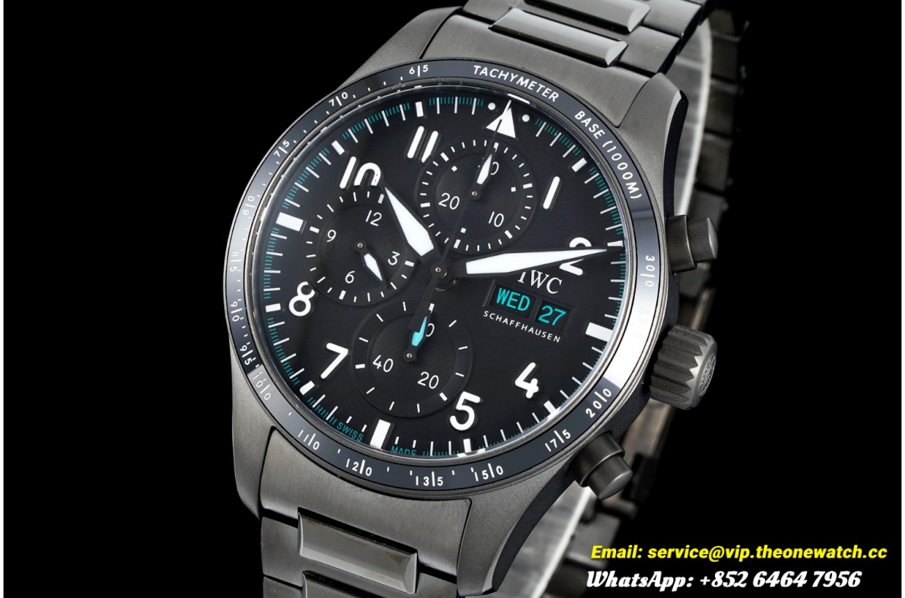 Pilot Chrono 41mm 2023 TI/TI Black/Num BLSF A7750 Mod