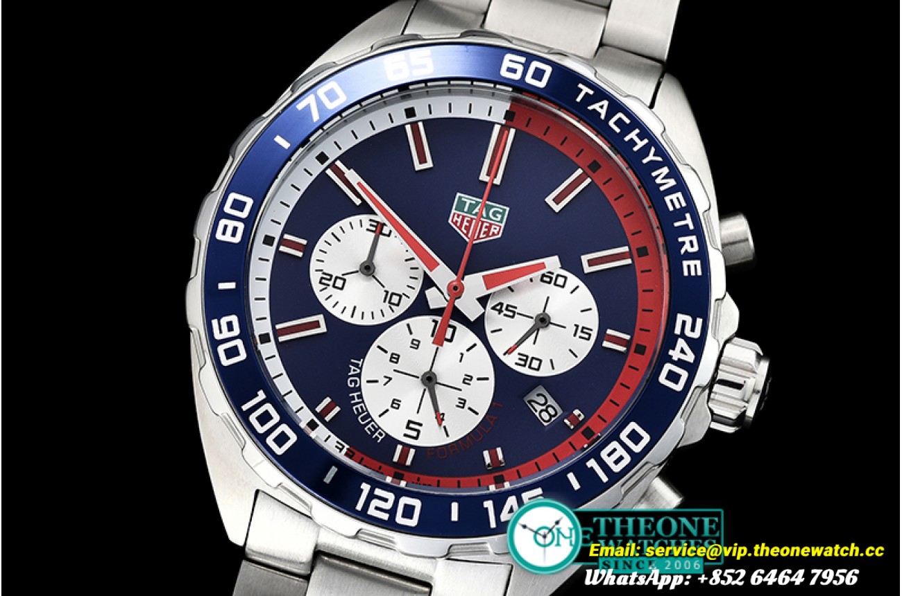 Tag Heuer - Tag F1 Red Bull Racing SS/SS Blue/Red VK Qtz