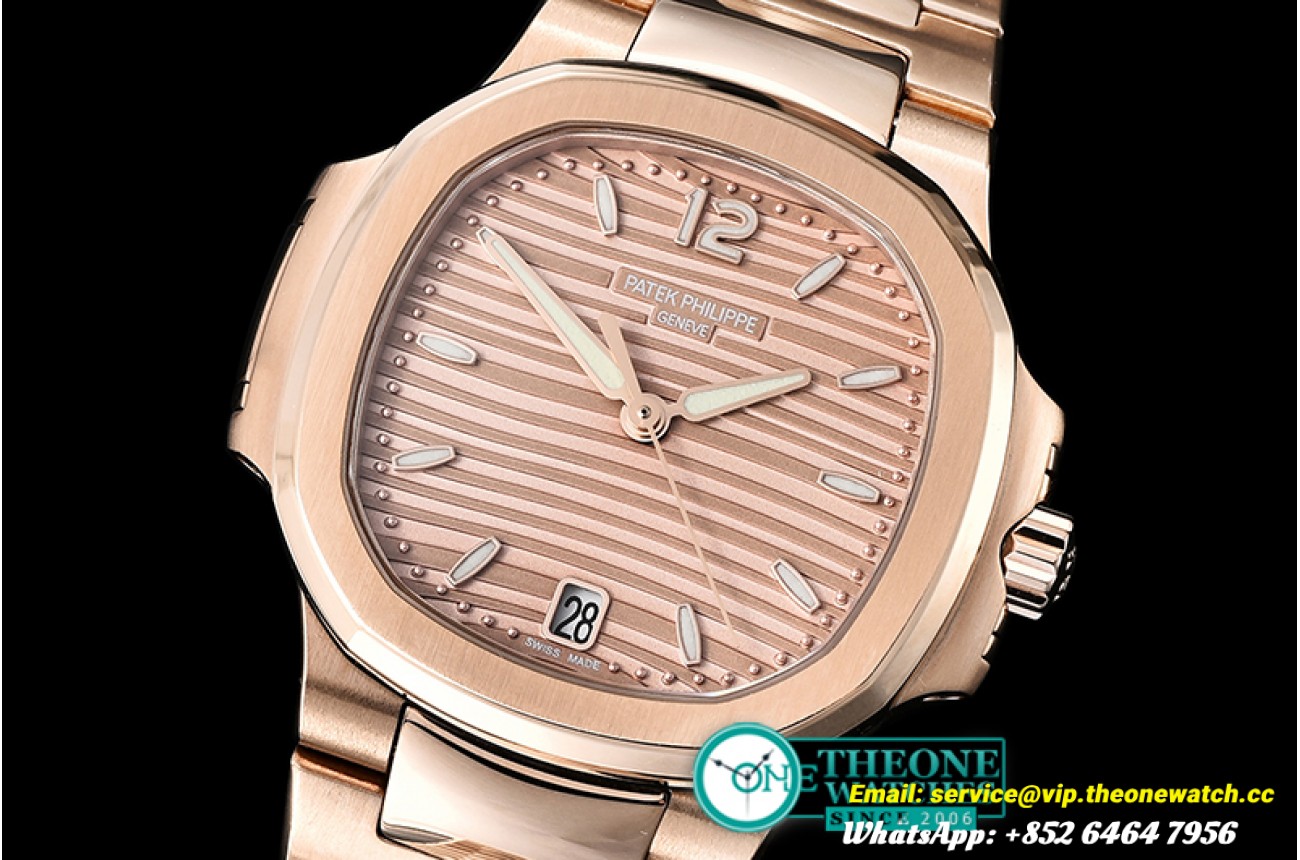 Patek Philippe - Patek Nautilus 33mm RG/RG Rose Gold PF Miyota 9015