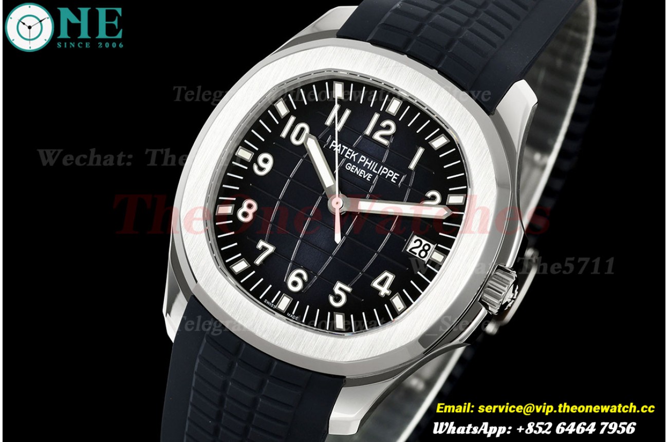 Aquanaut 5168G 42mm SS/RU Blue/Num DDF DPB330 (Gain Weight) (SW Dial)