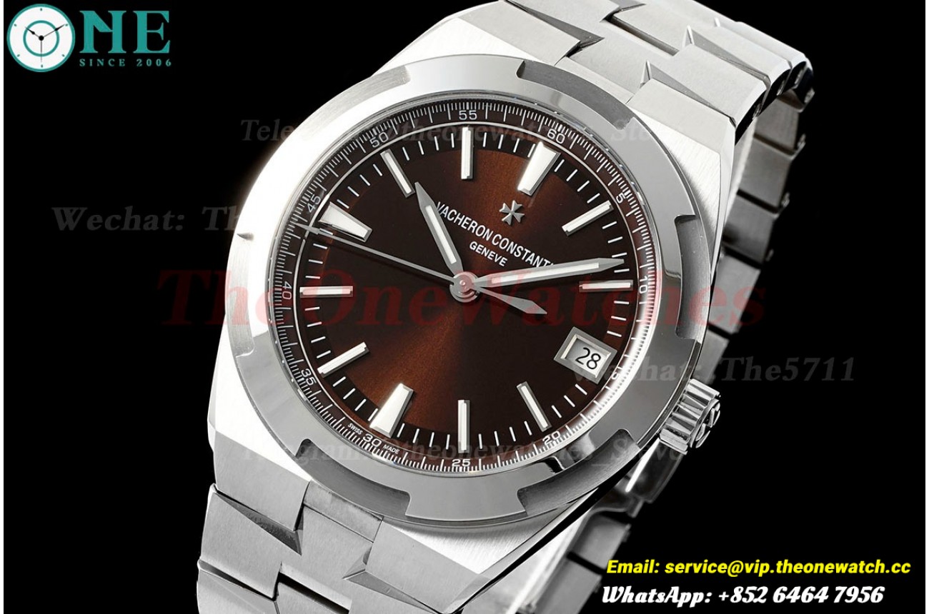Overseas 4500V 41mm SS/SS Brown Dial MKS A5100