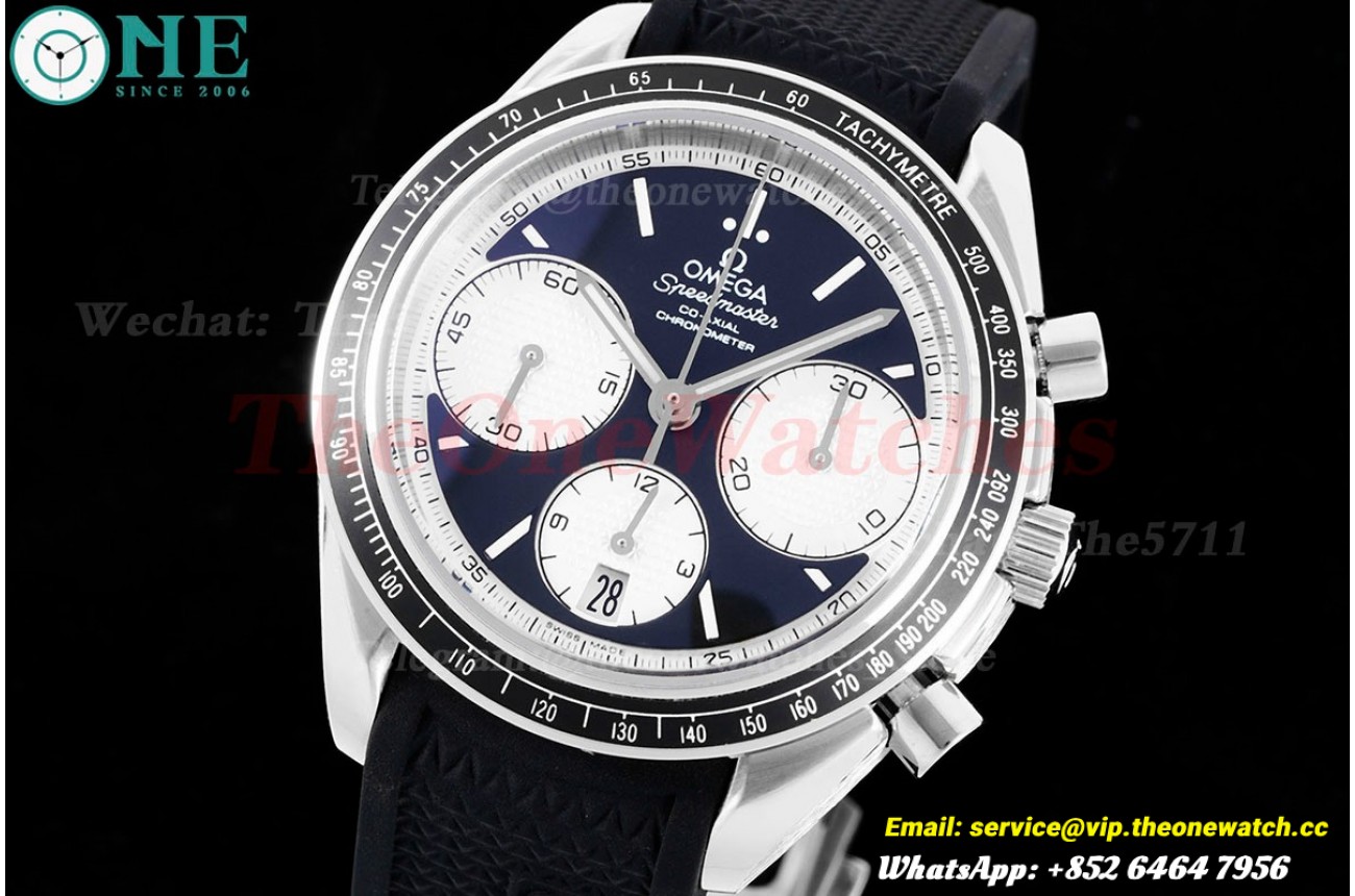 Speedmaster Racing Master 40mm SS/RU Black Dial HKF A7750