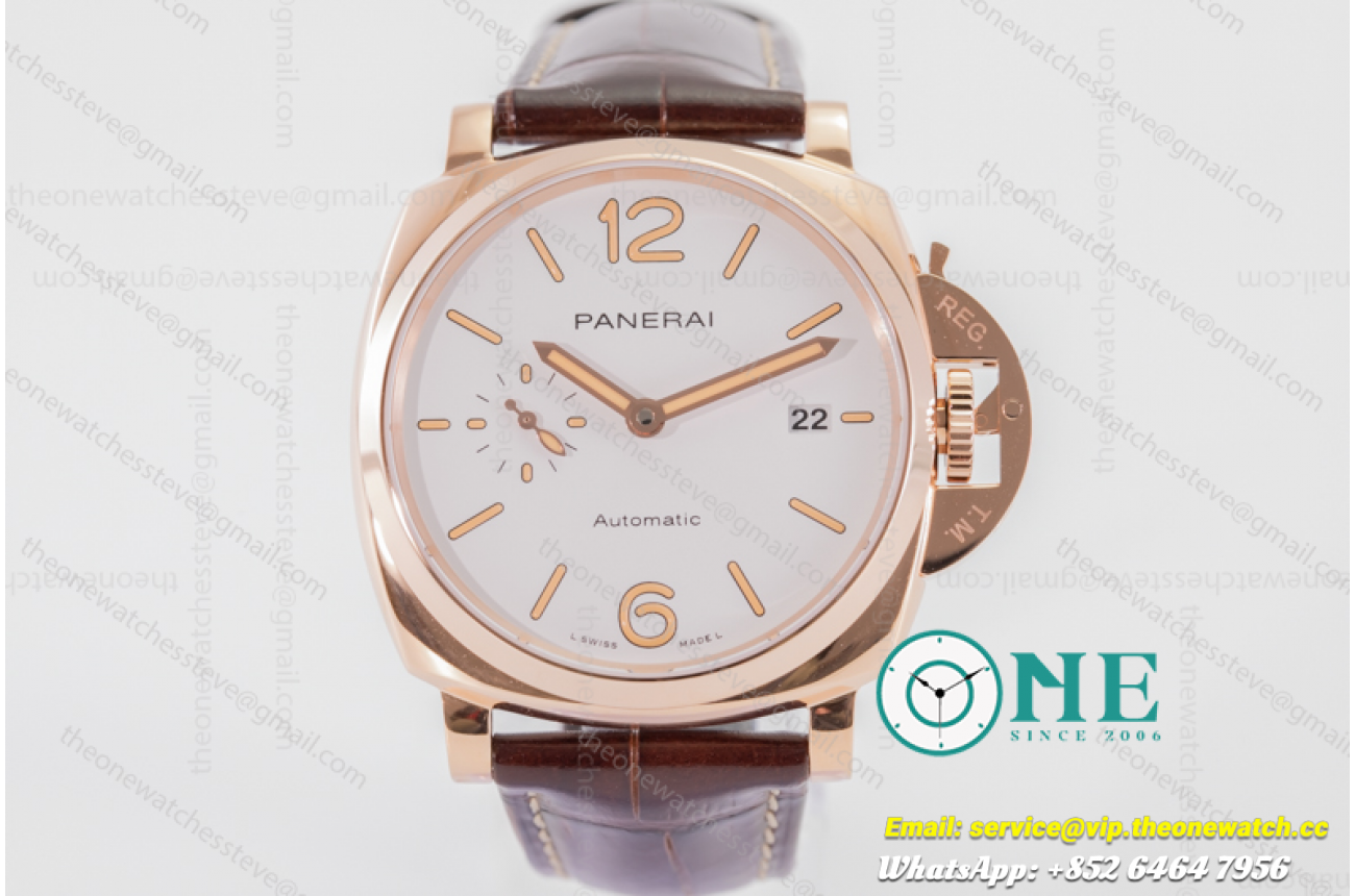 Luminor Due PAM1042 42mm RG/LE White VSF P900