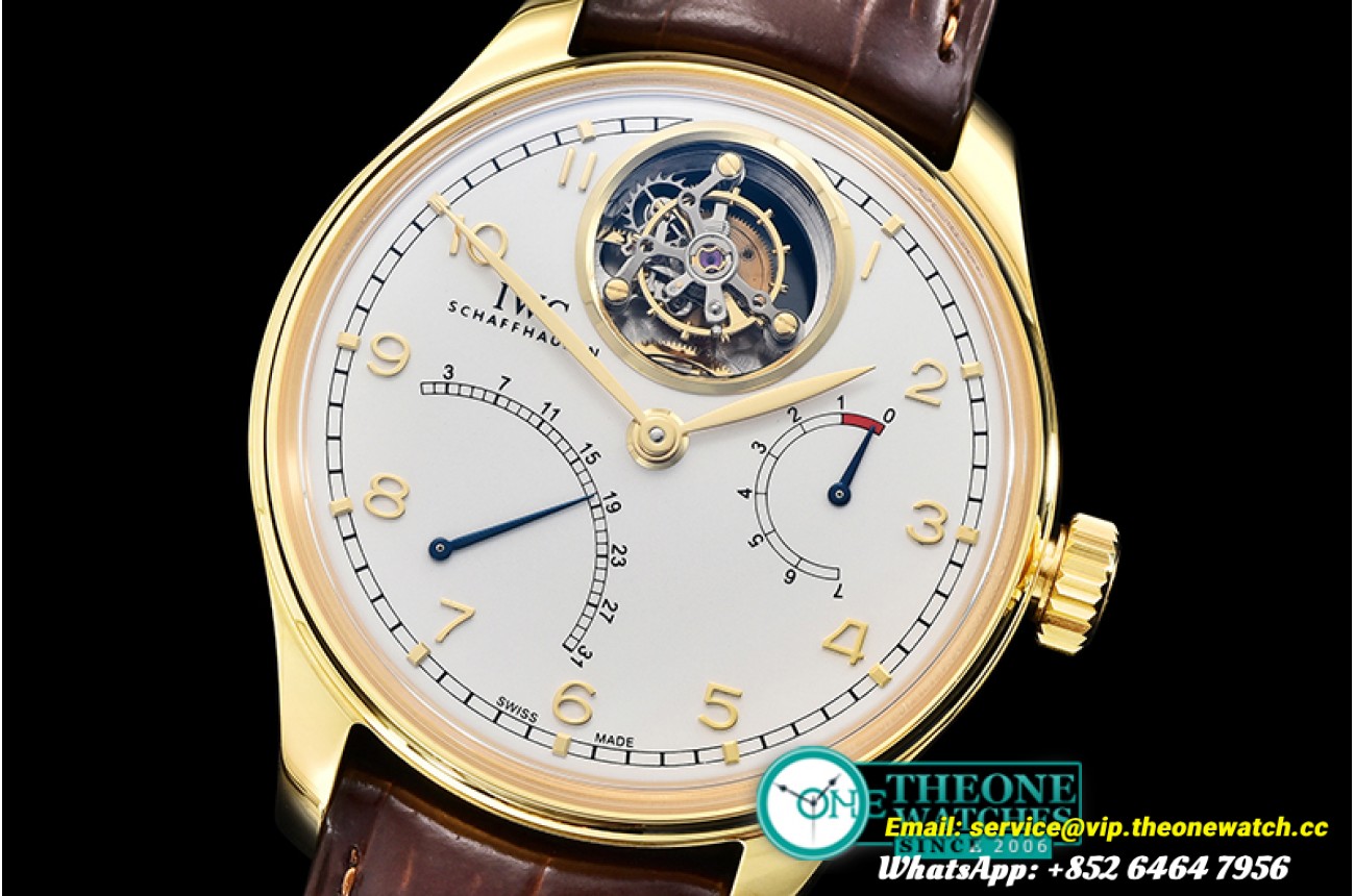 IWC - Portugieser Mystere Tourbillon YG/LE White YLF Tourbillon