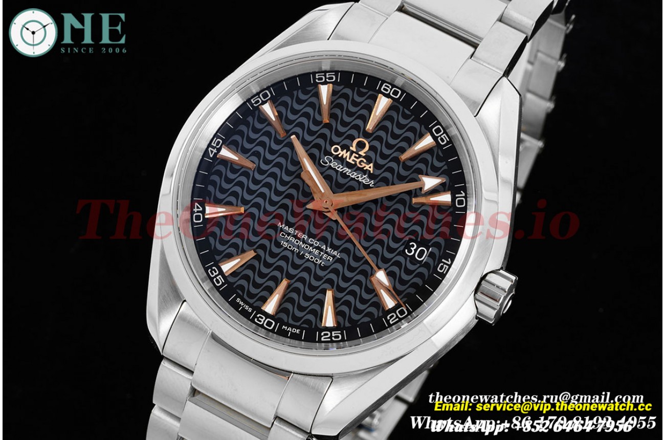 Aqua Terra 150m 41mm SS/SS Wave VSF A8500