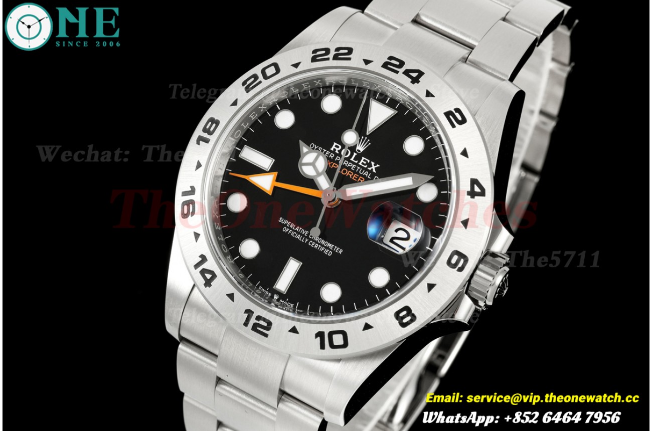 Explorer II 226570 42mm SS/SS Black Dial Clean Plus DD3285(Weighted Approx.163g)