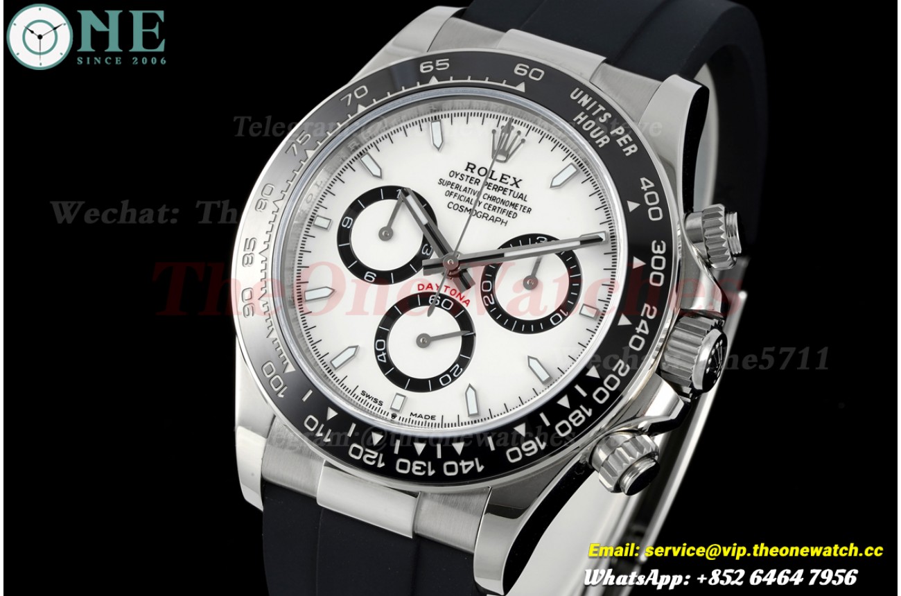Daytona 126519 40mm SS/RU White/Stk BTF SH4131