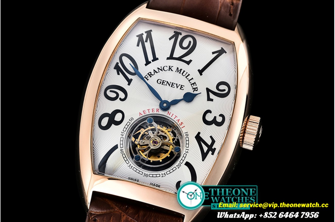 Franck Muller - Aeternitas Tourbillon RG/LE Wht/Large Flying Tourbillon